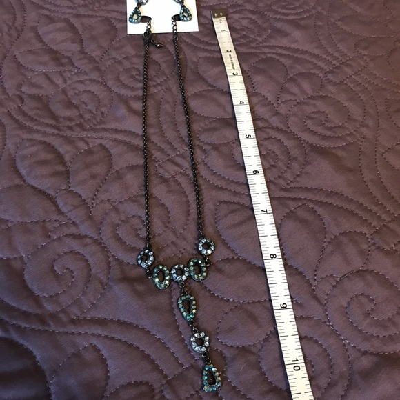 Blue Rhinestone Set - Picture 8 of 8